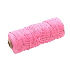 Faithfull Hi Vis Nylon Brick Line 105m (344ft) Pink