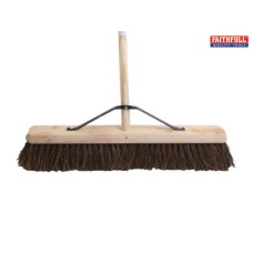 Faithfull Broom Stiff Bassine 60cm (24in) + Handle & Stay Faithfull Broom Stiff Bassine 60cm (24in) + Handle & Stay