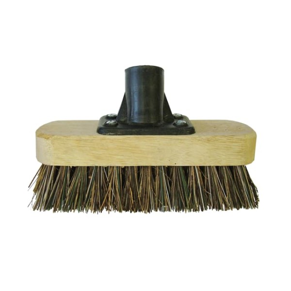 Faithfull Deck Scrub Broom Head 175mm (7in) Threaded Socket Faithfull Deck Scrub Broom Head 175mm (7in) Threaded Socket
