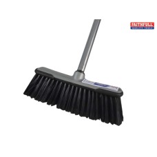 Faithfull Soft Broom with Screw On Handle 30cm (12in) Faithfull Soft Broom with Screw On Handle 30cm (12in)