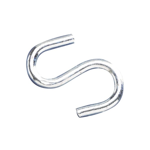 Faithfull S-Hooks 3mm Zinc Plated (Pack of 20) Faithfull S-Hooks 3mm Zinc Plated (Pack of 20)