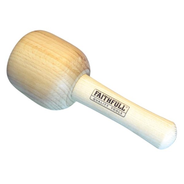 Faithfull Heavy-Duty Carvers Mallet Beech 90mm Faithfull Heavy-Duty Carvers Mallet Beech 90mm