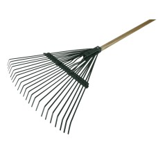Faithfull Countryman Leaf Rake 22 Flat Tines