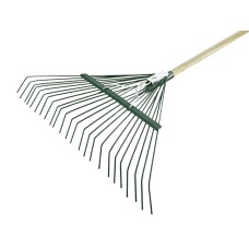 Faithfull Countryman Lawn Rake 24 Round Tines