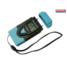 Faithfull Damp & Moisture Meter LCD Display Faithfull Damp & Moisture Meter LCD Display