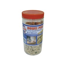 Faithfull Wood Dowels Fluted 30 x 6mm (Tub 300) Faithfull Wood Dowels Fluted 30 x 6mm (Tub 300)