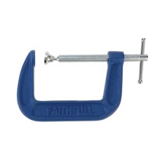 Faithfull G Clamp Medium-Duty 76mm (3in) Faithfull G Clamp Medium-Duty 76mm (3in)