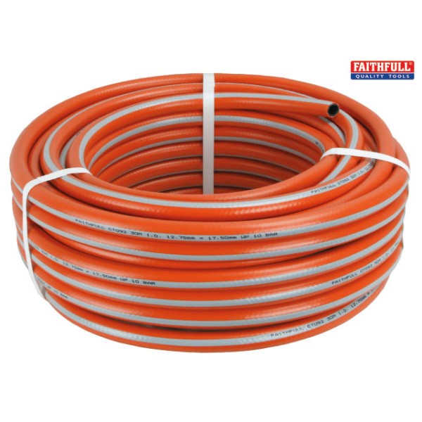 Faithfull Prestige Heavy-Duty Garden Hose 30m 12.5mm (1/2in) Diameter Faithfull Prestige Heavy-Duty Garden Hose 30m 12.5mm (1/2in) Diameter