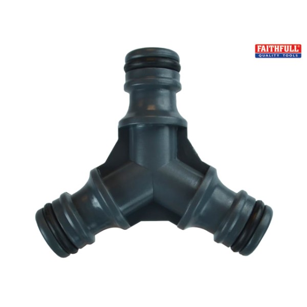 Faithfull Plastic Y Connector Faithfull Plastic Y Connector
