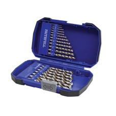 Faithfull Cobalt HSS Drill Set M35 1-10mm 19 Piece