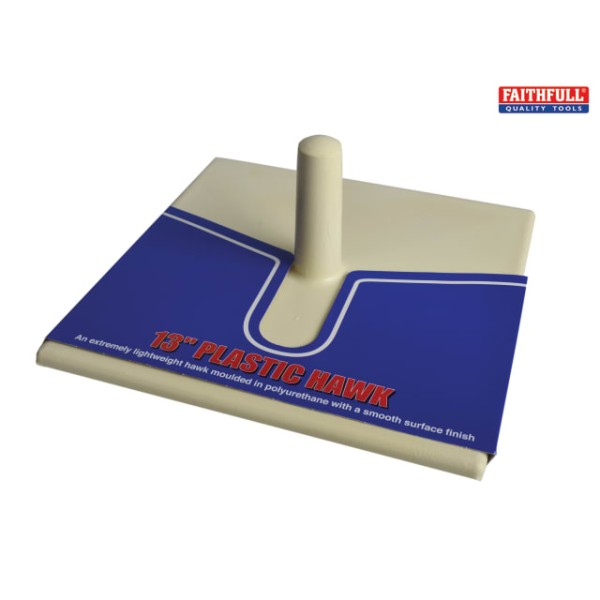 Faithfull Plastic Hawk 13 x 13in Faithfull Plastic Hawk 13 x 13in