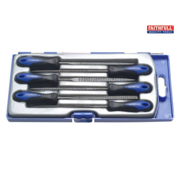 Faithfull Precision Needle Rasp Set, 6 Piece Faithfull Precision Needle Rasp Set, 6 Piece