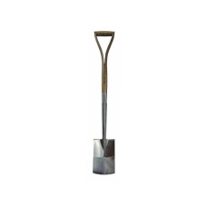 Faithfull Prestige Stainless Steel Border Spade Ash Handle Faithfull Prestige Stainless Steel Border Spade Ash Handle