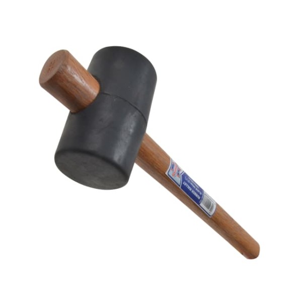 Faithfull Rubber Mallet - Black 680g (24oz) Faithfull Rubber Mallet - Black 680g (24oz)