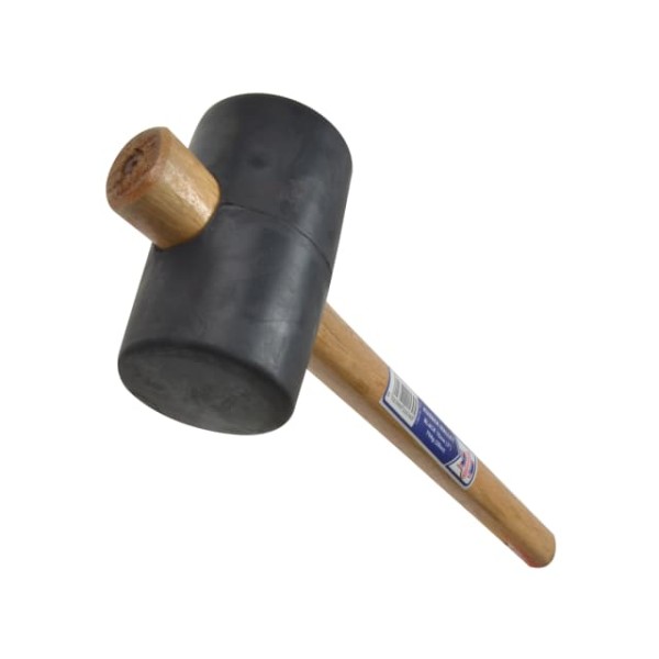 Faithfull Rubber Mallet - Black 794g (28oz) Faithfull Rubber Mallet - Black 794g (28oz)