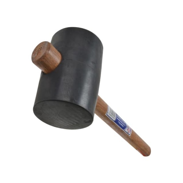 Faithfull Rubber Mallet - Black 1.1kg (40oz) Faithfull Rubber Mallet - Black 1.1kg (40oz)
