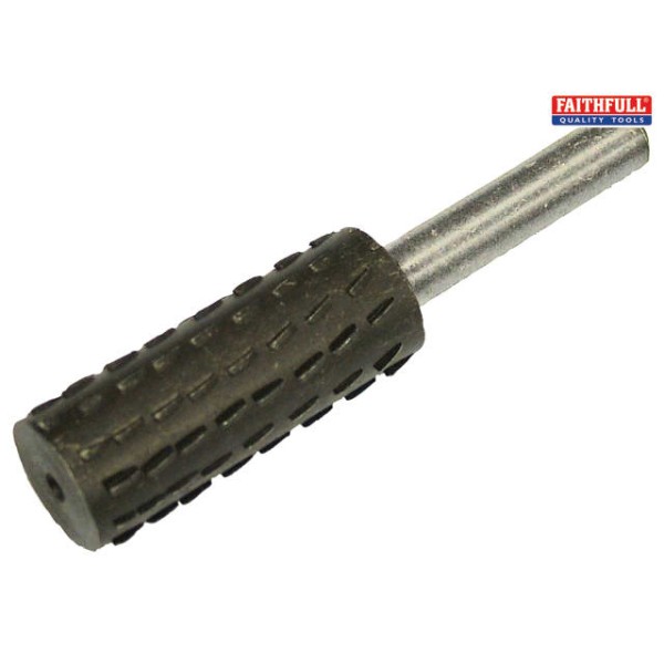 Faithfull Rotary Rasp Cylindrical 12 x 30mm Faithfull Rotary Rasp Cylindrical 12 x 30mm