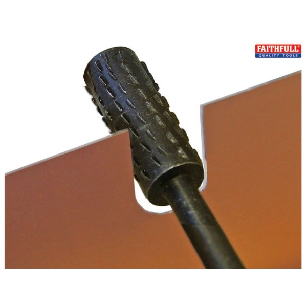 Faithfull Rotary Rasp Cylindrical 12 x 30mm Faithfull Rotary Rasp Cylindrical 12 x 30mm