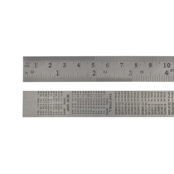 Faithfull Steel Rule 1m / 39in x 30mm Faithfull Steel Rule 1m / 39in x 30mm