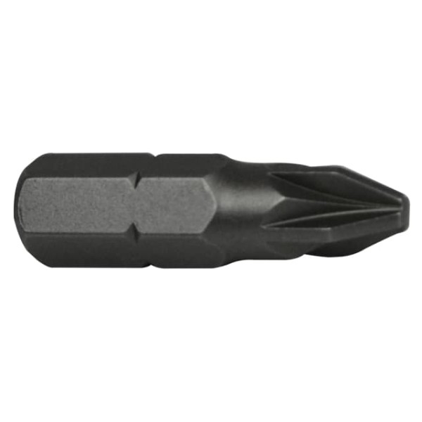 Faithfull Pozi 1 S2 Grade Steel Screwdriver Bits x 25mm Pack of 3 Faithfull Pozi 1 S2 Grade Steel Screwdriver Bits x 25mm Pack of 3