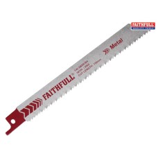 Faithfull Sabre Saw Blade Metal S918H (Pack of 5)