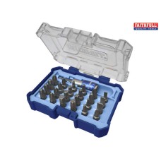 Faithfull 25pc Quick Change Bit Set