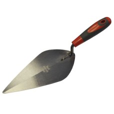 Faithfull London Pattern Brick Trowel Soft Grip Handle 10in
