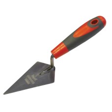 Faithfull Pointing Trowel London Pattern Soft Grip Handle 5in Faithfull Pointing Trowel London Pattern Soft Grip Handle 5in