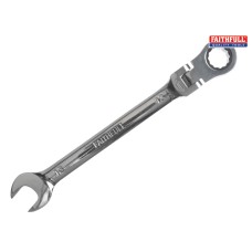 Faithfull Ratchet Combination Spanner Flex Head CV 13mm Faithfull Ratchet Combination Spanner Flex Head CV 13mm