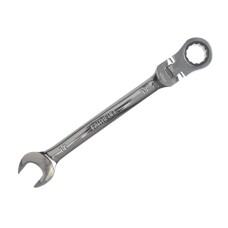 Faithfull Ratchet Combination Spanner Flex Head CV 17mm Faithfull Ratchet Combination Spanner Flex Head CV 17mm