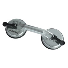 Faithfull Double Pad Aluminium Pro Suction Lifter