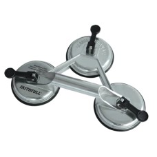 Faithfull Triple Pad Aluminium Pro Suction Lifter