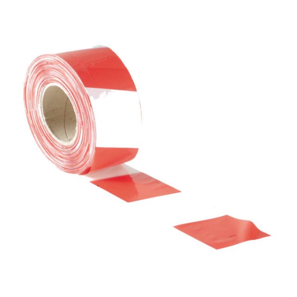 Faithfull Barrier Tape 70mm x 500m Red & White Faithfull Barrier Tape 70mm x 500m Red & White