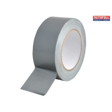 Faithfull Heavy-Duty Gaffa Tape 50mm x 25m Silver