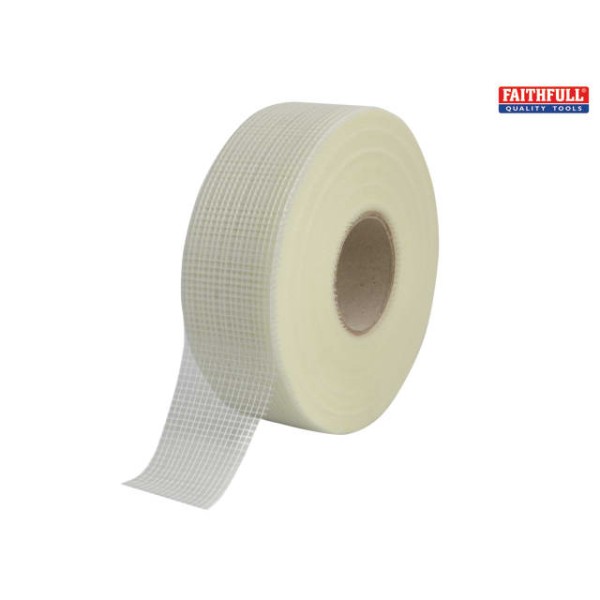Faithfull PT1-50 Plasterers Joint Tape 50mm x 90m Faithfull PT1-50 Plasterers Joint Tape 50mm x 90m