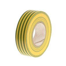 Faithfull PVC Electricial Insulation Tape Green / Yellow 19mm x 20m