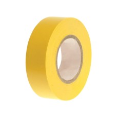 Faithfull PVC Electrical Insulation Tape Yellow 19mm x 20m