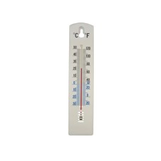 Faithfull Thermometer Wall Plastic 200mm