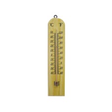 Faithfull Thermometer Wall Wood 260mm