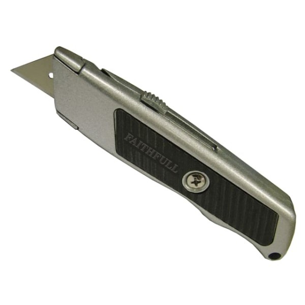 Faithfull Trimming Knife - Retractable Blade Faithfull Trimming Knife - Retractable Blade