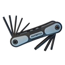 Faithfull Folding Star Key Set of 8 (T9-T40)
