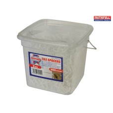 Faithfull Tile Spacer Long Leg 2mm Tub of 1000