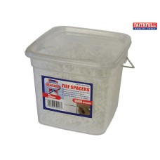 Faithfull Tile Spacer Long Leg 3mm Tub of 1000