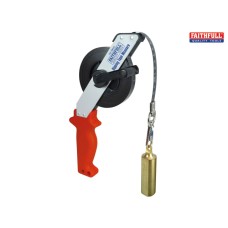 Faithfull Dipping Tape Measure With Weight 30m Faithfull Dipping Tape Measure With Weight 30m