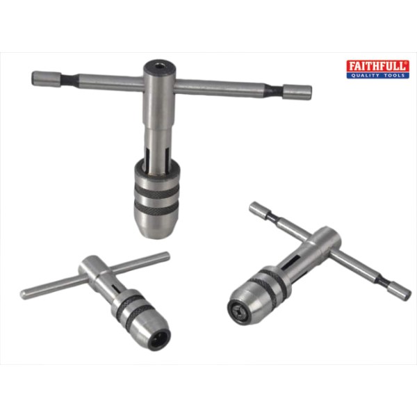 Faithfull Tap Wrench Set of 3 Faithfull Tap Wrench Set of 3