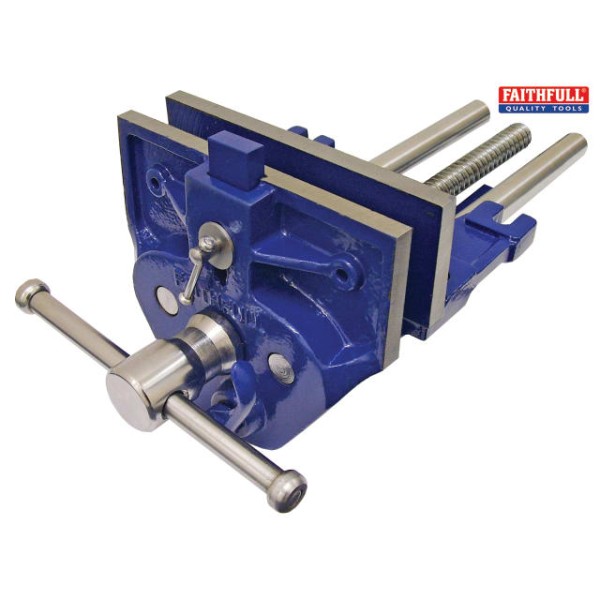 Faithfull Woodwork Vice 175mm (7in) Quick-Release & Dog Faithfull Woodwork Vice 175mm (7in) Quick-Release & Dog