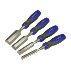 Faithfull Bevel Edge Butt Chisel Set of 4