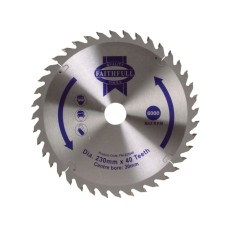 Faithfull TCT Circular Saw Blade 230 x 30mm x 40T POS