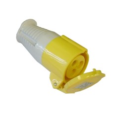 Faithfull Yellow Socket 16 Amp 110 Volt