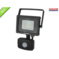 Faithfull Security Light with PIR 10W 800 Lumen 240V Faithfull Security Light with PIR 10W 800 Lumen 240V